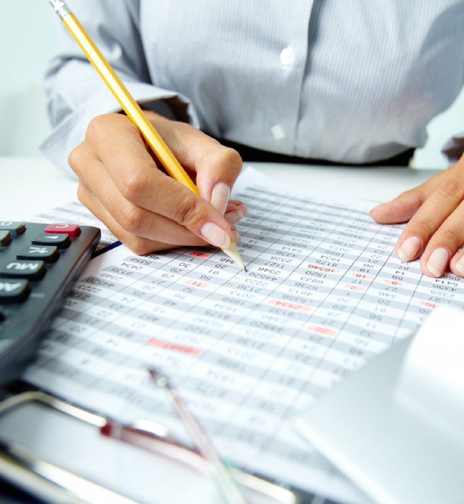 une feuille de salaire