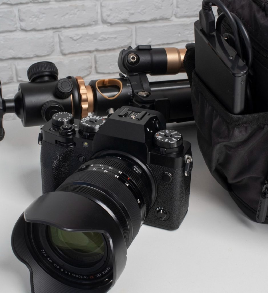 tout m'équipement d'un photographe