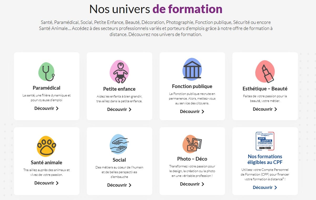 univers de formation